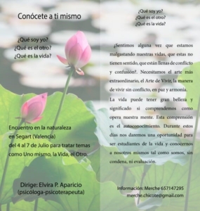 Conócete a ti mismo - Trae tu grupo - Betsaida